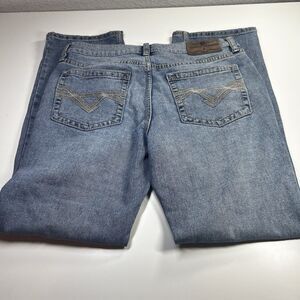 Cody James Men's Size 32x30 (35x31) Blue Straight Leg Stretch Denim Jeans